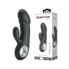 Wibrator Punktu G ANSEL USB BLACK 7 Function Pretty Love Ładowany USB Czarny | 100% ORYGINAŁ| DYSKRETNA PRZESYŁKA